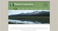 Desktop Screenshot of plumascorporation.org