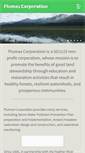 Mobile Screenshot of plumascorporation.org