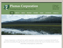 Tablet Screenshot of plumascorporation.org